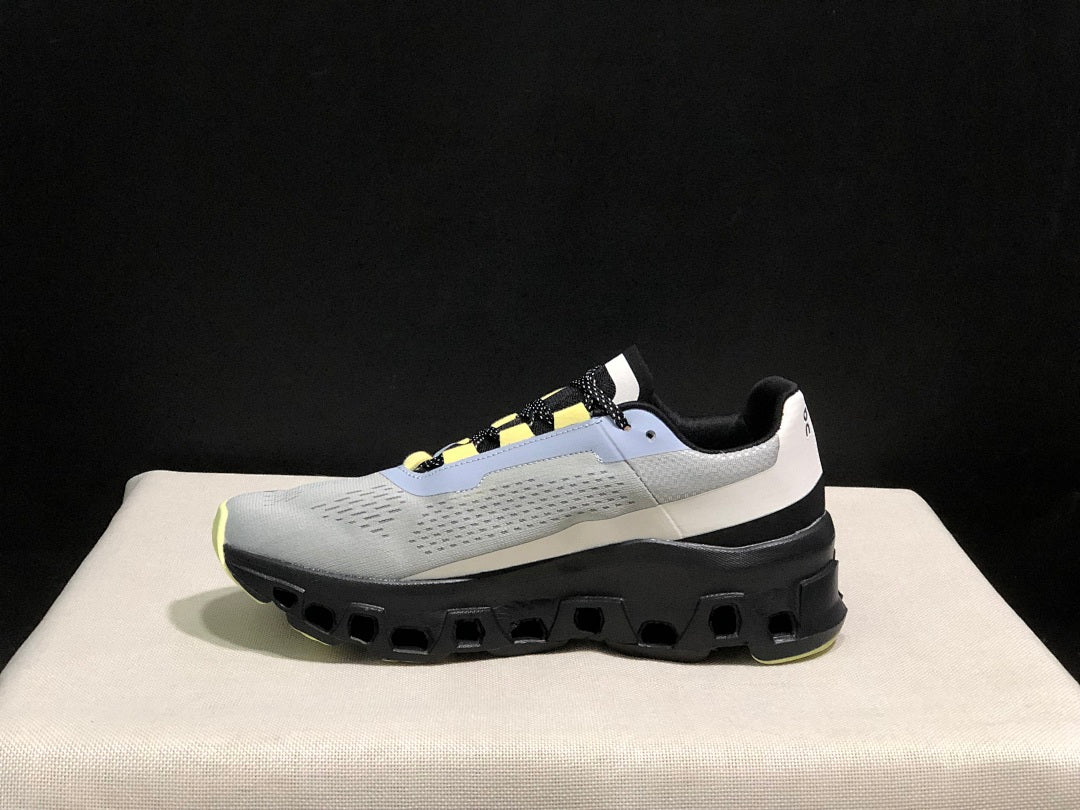 On Cloudmonster Sneakers in Fossil in Gray - product image from the listing.