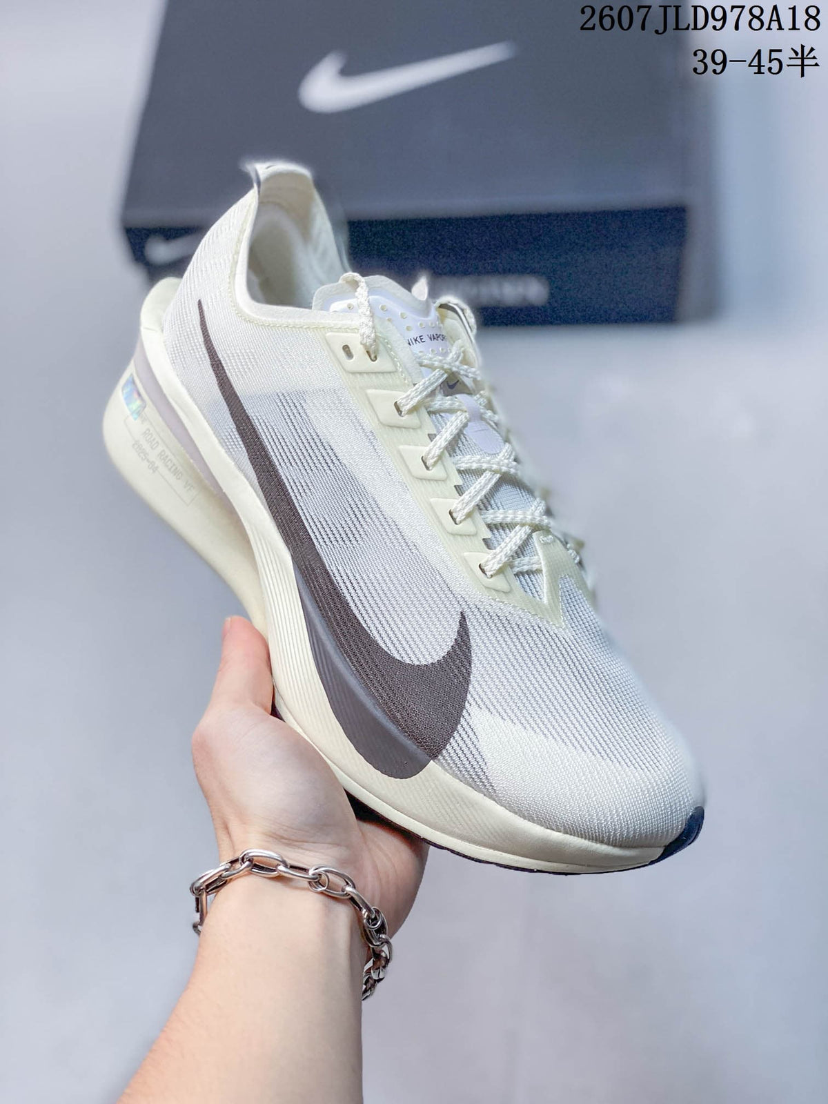 Nike ZoomX Vaporfly NEXT% 4 Racing Trainers 2607JLD978A18 - product image from the listing.