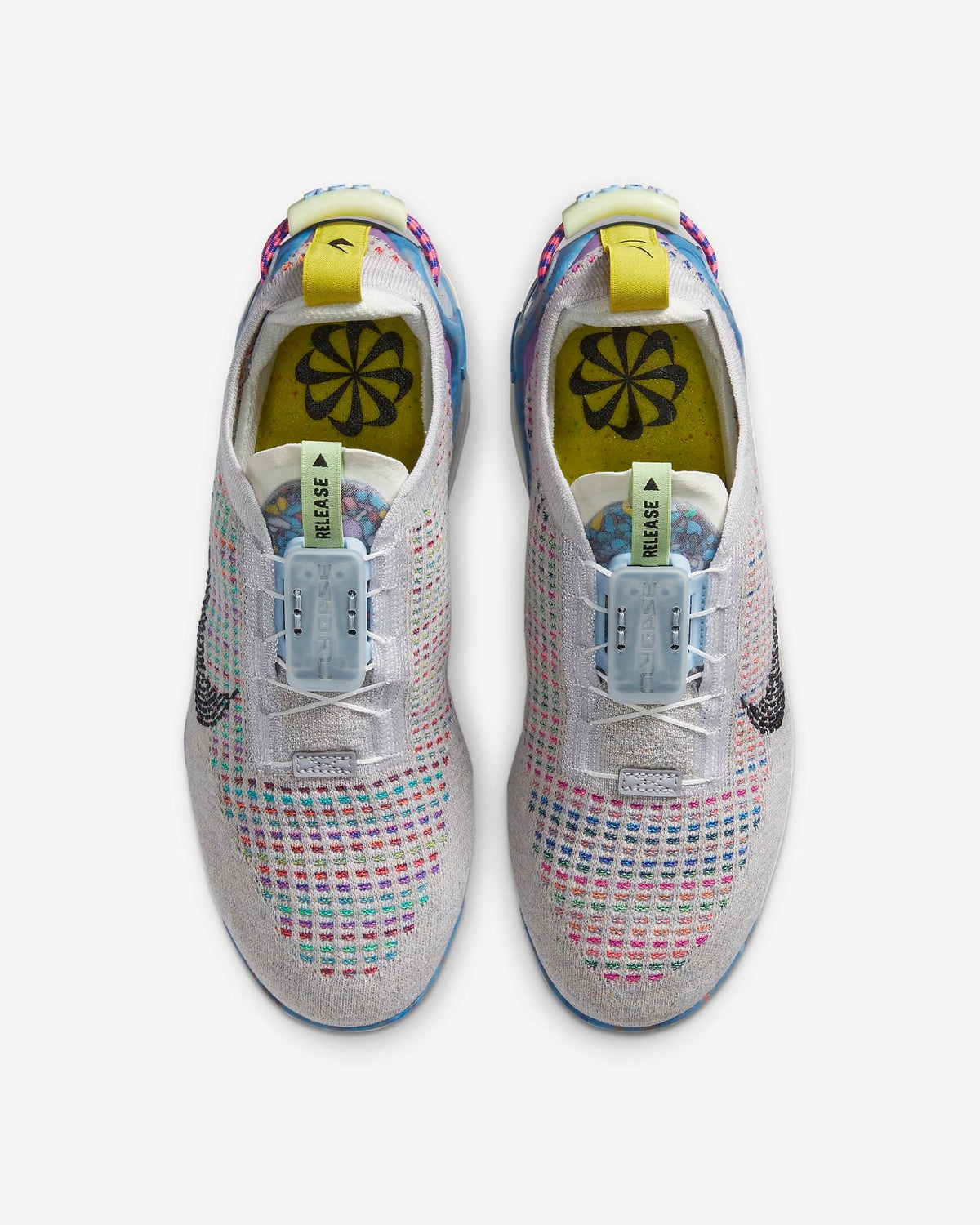 Nike Air VaporMax 2020 Flyknit Sneakers in Multicolor CJ6741-001 - product image from the listing.