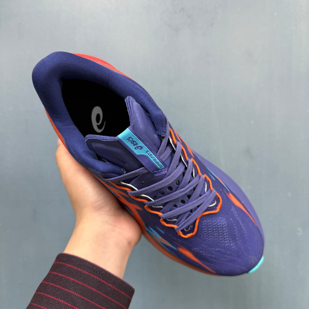 361° P6 Running Shoes in Purple, in Orange and Aqua - product image from the listing.