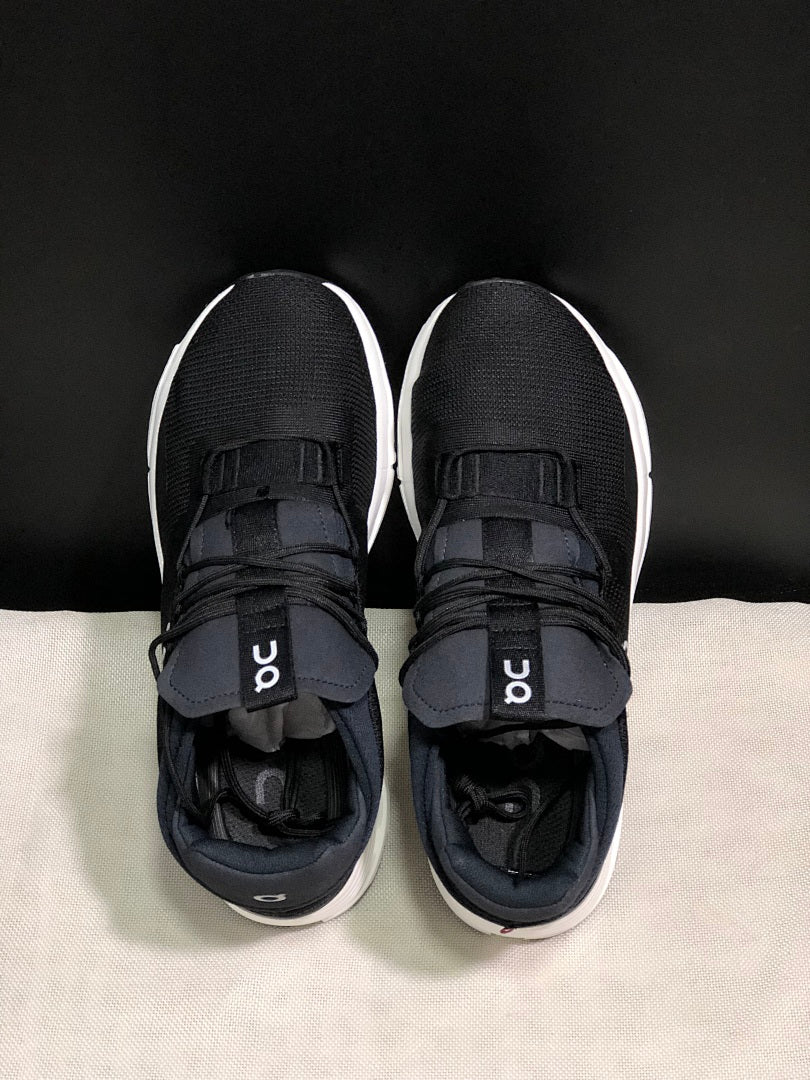 On Cloudnova 1 Sneakers in Black and White - product image from the listing.