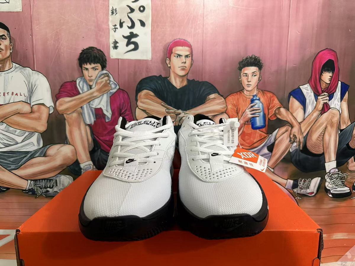 Nike Basketball Shoes in White Black - product image from the listing.