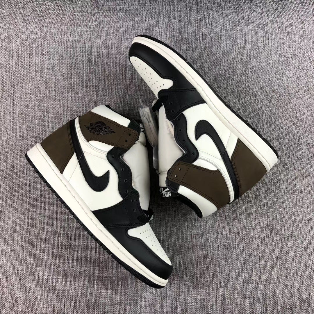 Air Jordan 1 High OG Dark Mocha Sneakers - product image from the listing.