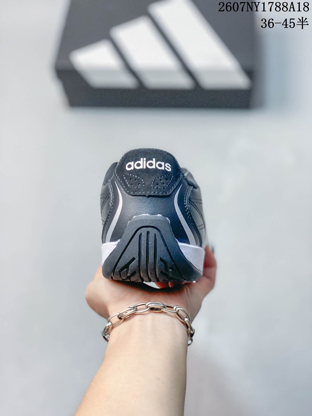 adidas Adipista Casual Sneakers in Navy White EG8662 - product image from the listing.