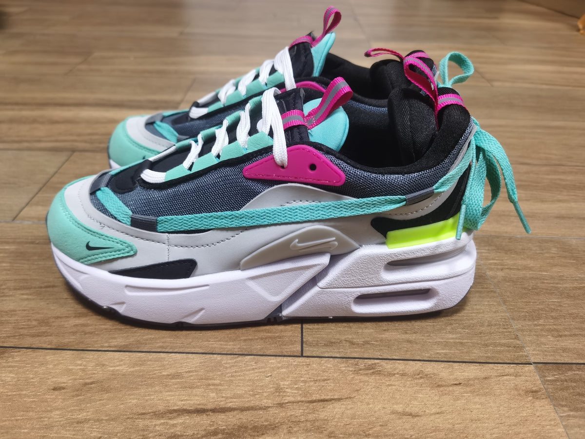 Nike Air Max Furyosa Sneakers in Teal, in Gray and White - product image from the listing.