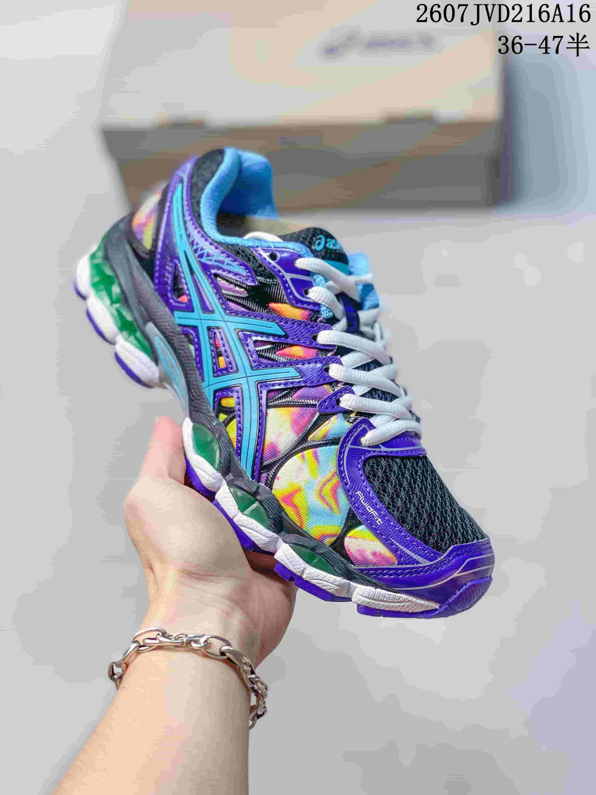 ASICS Gel-Nimbus 16 Running Shoes in Purple Multicolor - product image from the listing.