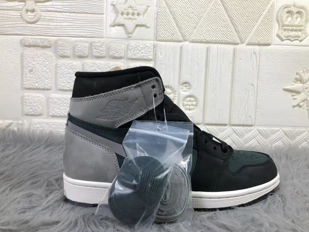 Air Jordan 1 Element Gore-Tex High-Top Sneakers in Black Grey - product image from the listing.