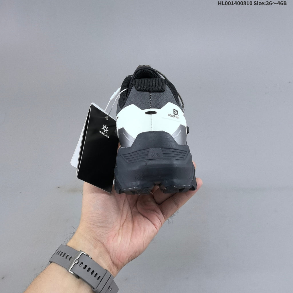 Kailas FUGA EX3 Trail Running Shoes, in Gray and White - product image from the listing.