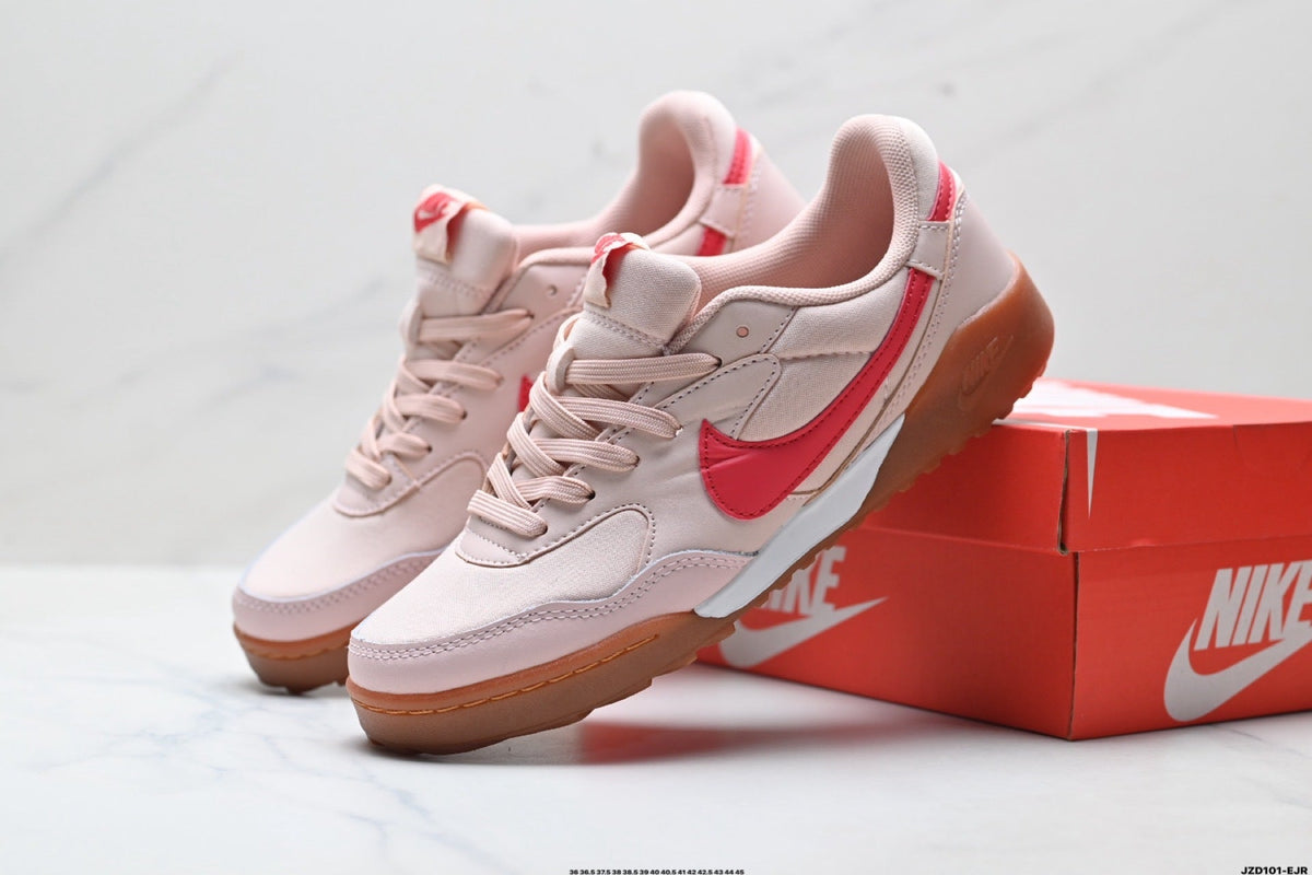 Light Pink and Red Nike Terra Manta Sneakers - product image from the listing.