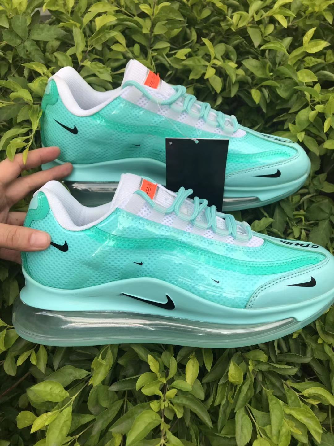 Mint Green Nike Air Max 720 Sneakers - product image from the listing.
