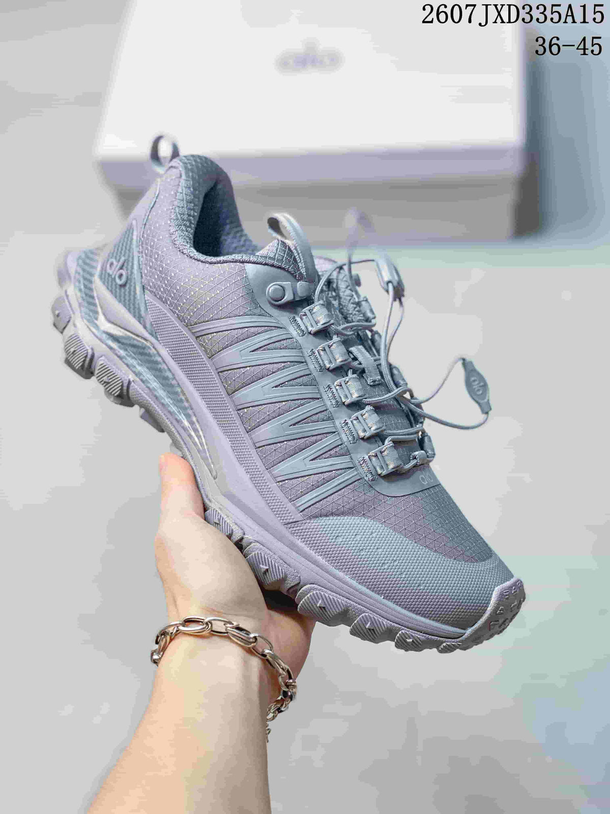 Alo Yoga Alo Runner Trail Sneakers in Gray 2607JXD335A15 - product image from the listing.