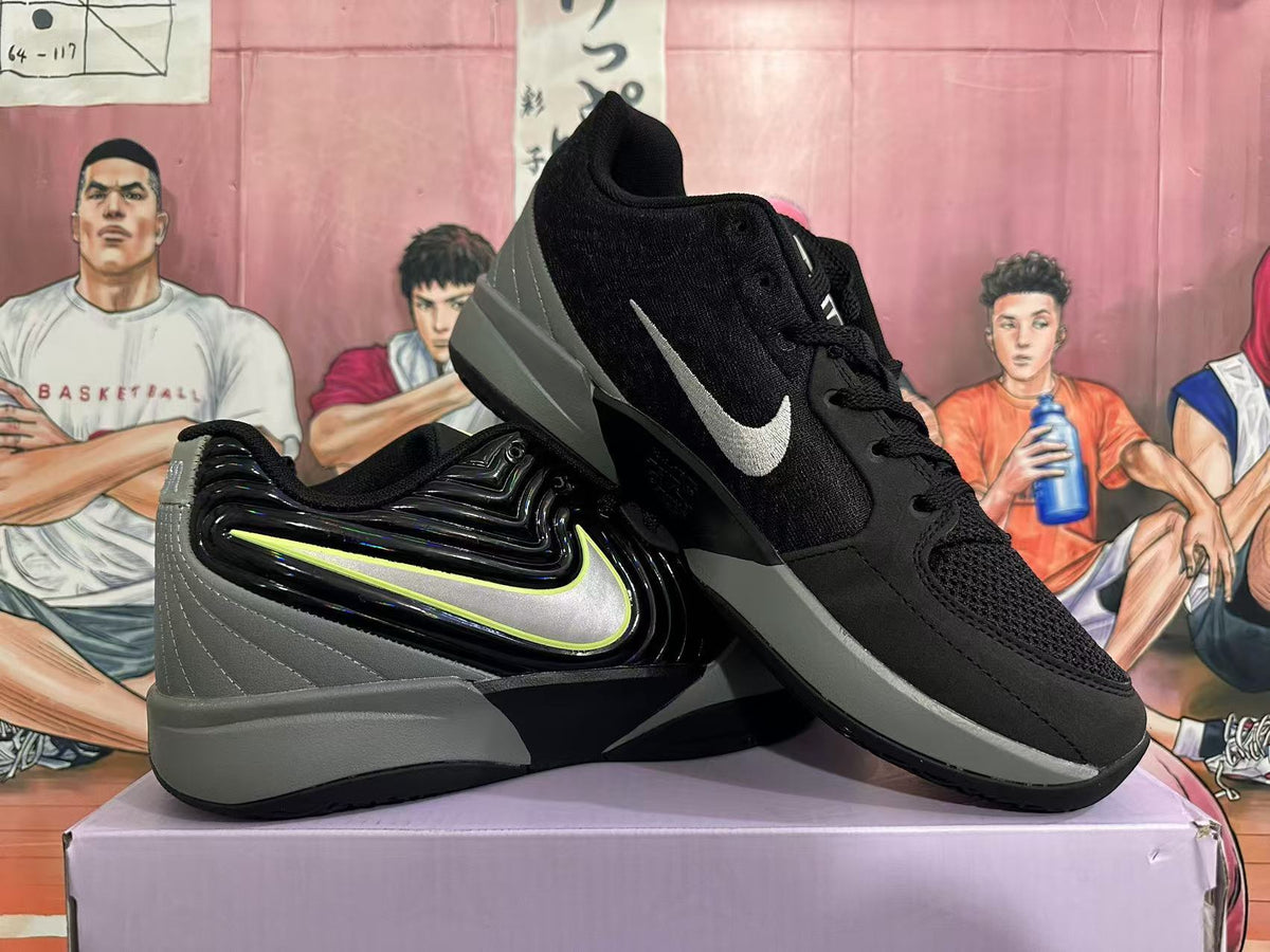 Nike Sneakers in Black and Gray - product image from the listing.