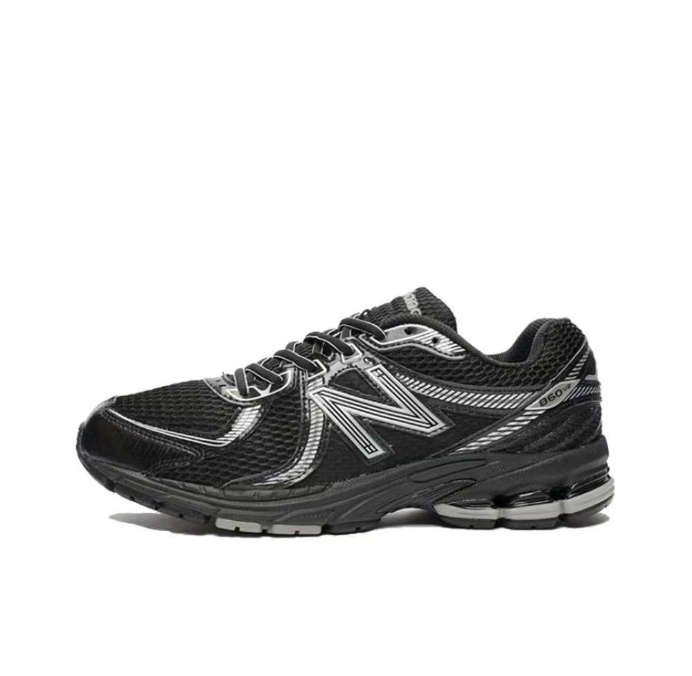 New Balance ML860XC Running Sneakers in Black - product image from the listing.