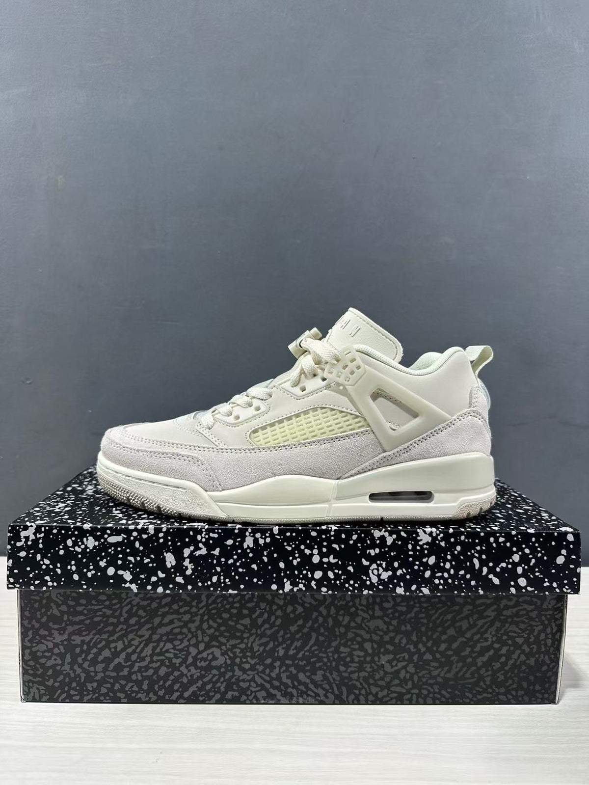 Jordan Spizike Low Sneakers in Grey IU7551-030 - product image from the listing.