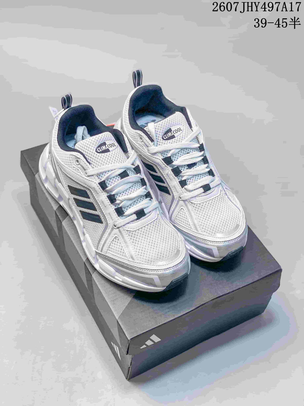 Adidas Climacool Ventage Sneakers in White Black Silver 2607JHY497A17 - product image from the listing.