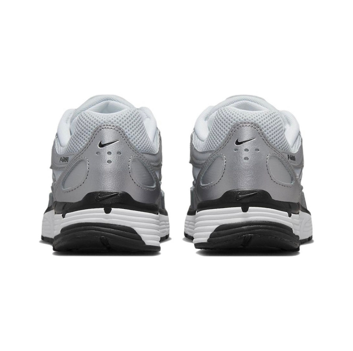 Nike P-6000 Silver Retro-Style Trainers FD9876-101 - product image from the listing.