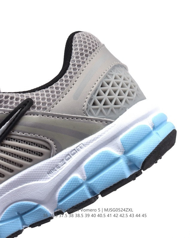 Nike Zoom Vomero 5 Sneakers in Silver Blue IM5042-XL - product image from the listing.