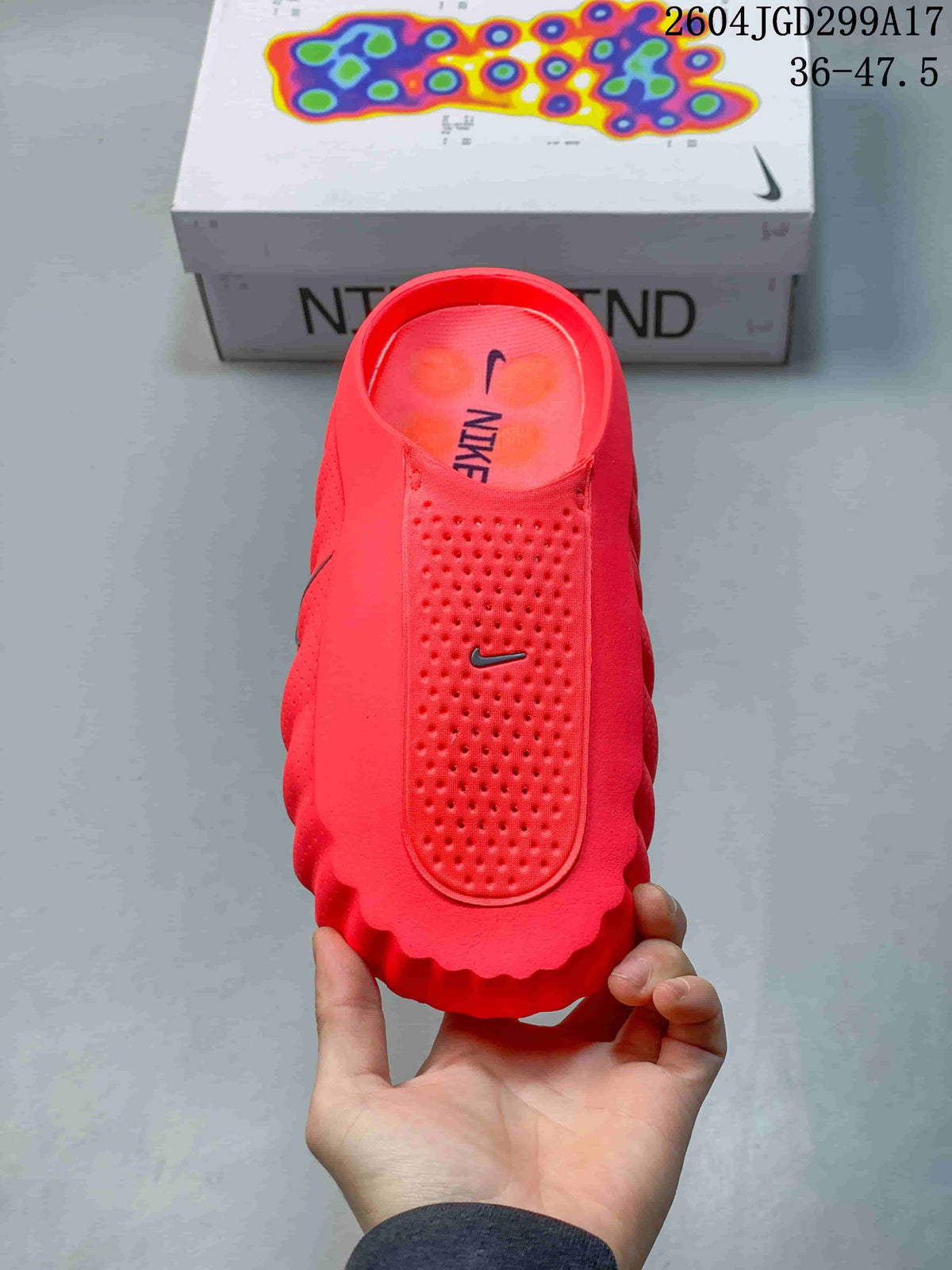 Nike Mind 001 Recovery Slide in Red 2604JGD299A17 - product image from the listing.