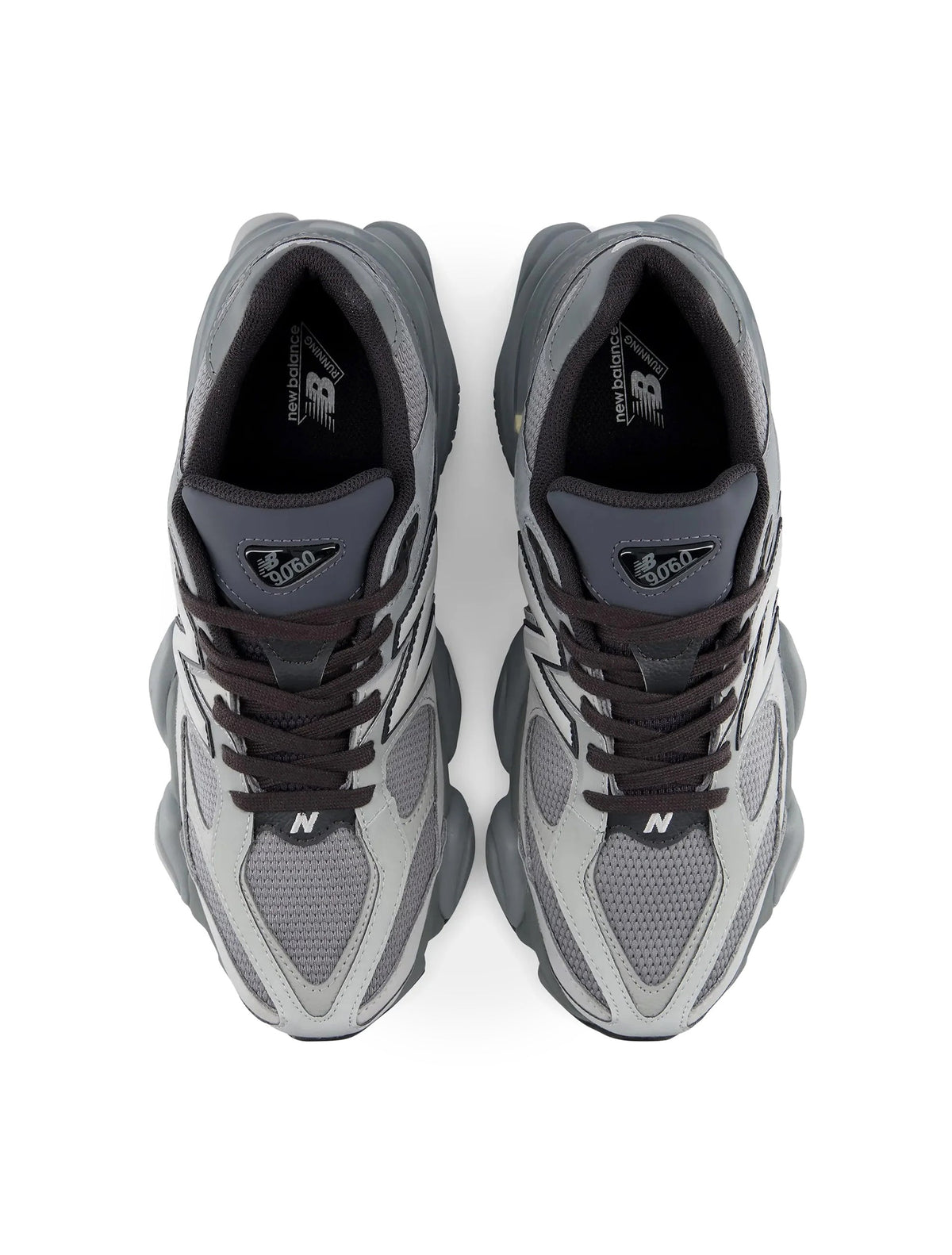 Men's New Balance 9060 Lifestyle Shoes - Grey - product image from the listing.