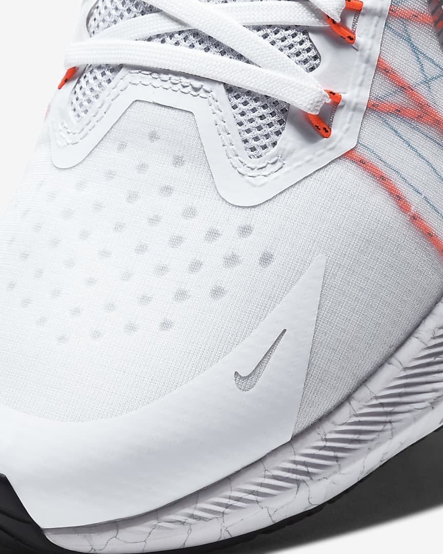 Nike Zoom Winflo 8 Running Shoes in White Black CW3419-101 - product image from the listing.