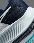 Nike Air Zoom Pegasus 38 Running Shoes in White Navy CW7356-101 - product image from the listing.