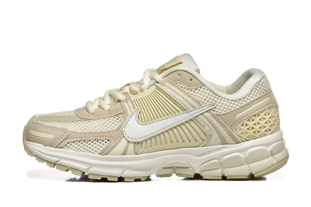 Beige and White Nike Zoom Vomero 5 Sneakers - product image from the listing.