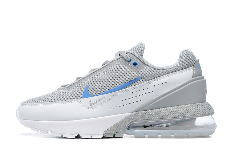 Grey and Blue Nike Air Max Sneakers - product image from the listing.