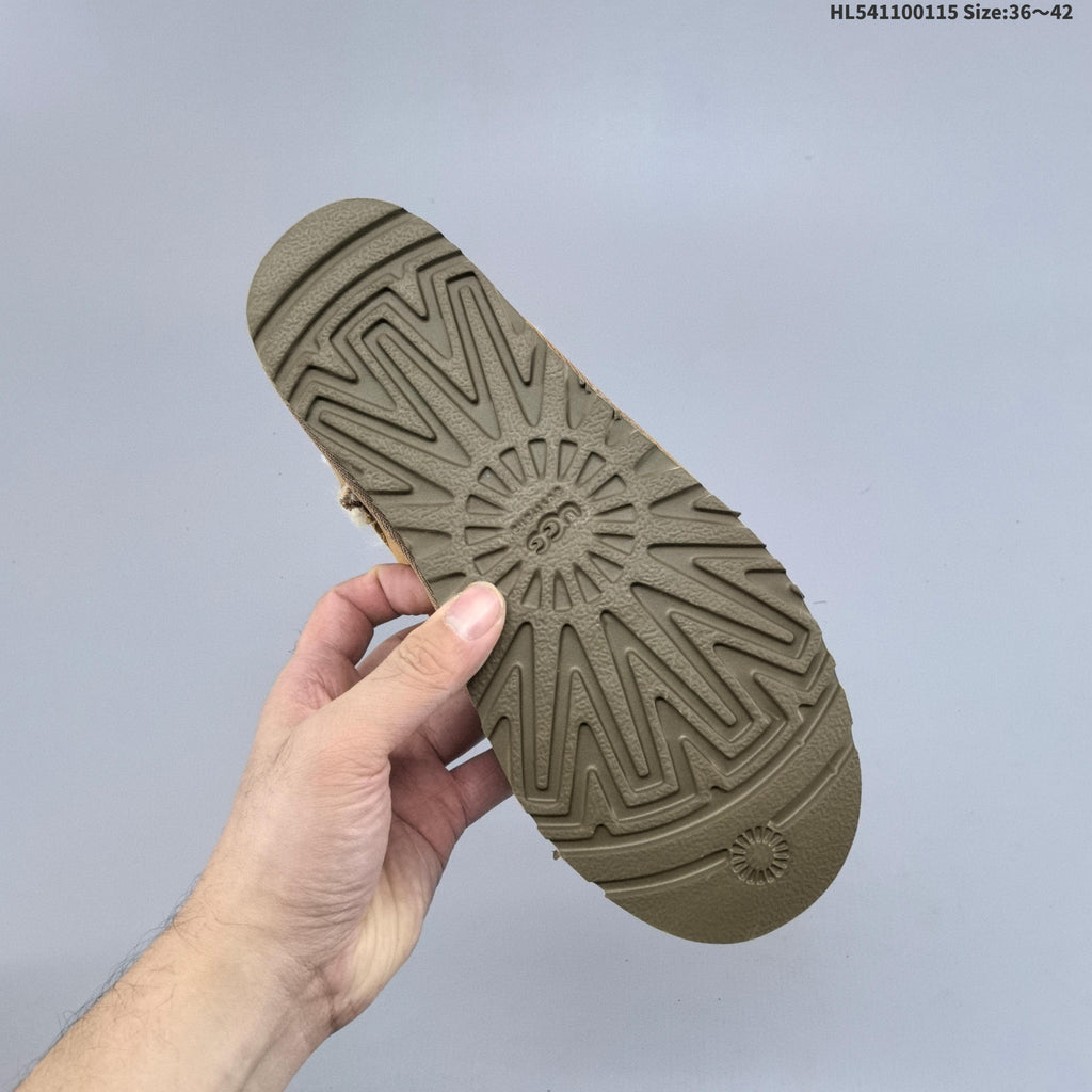 Classic Mini Dipper Suede Boots, Chestnut by UGG - product image from the listing.