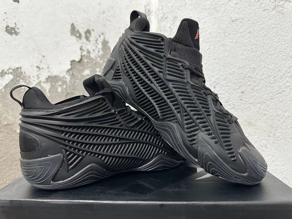 Adidas Black Trainers with Sculpted Side Panels - product image from the listing.