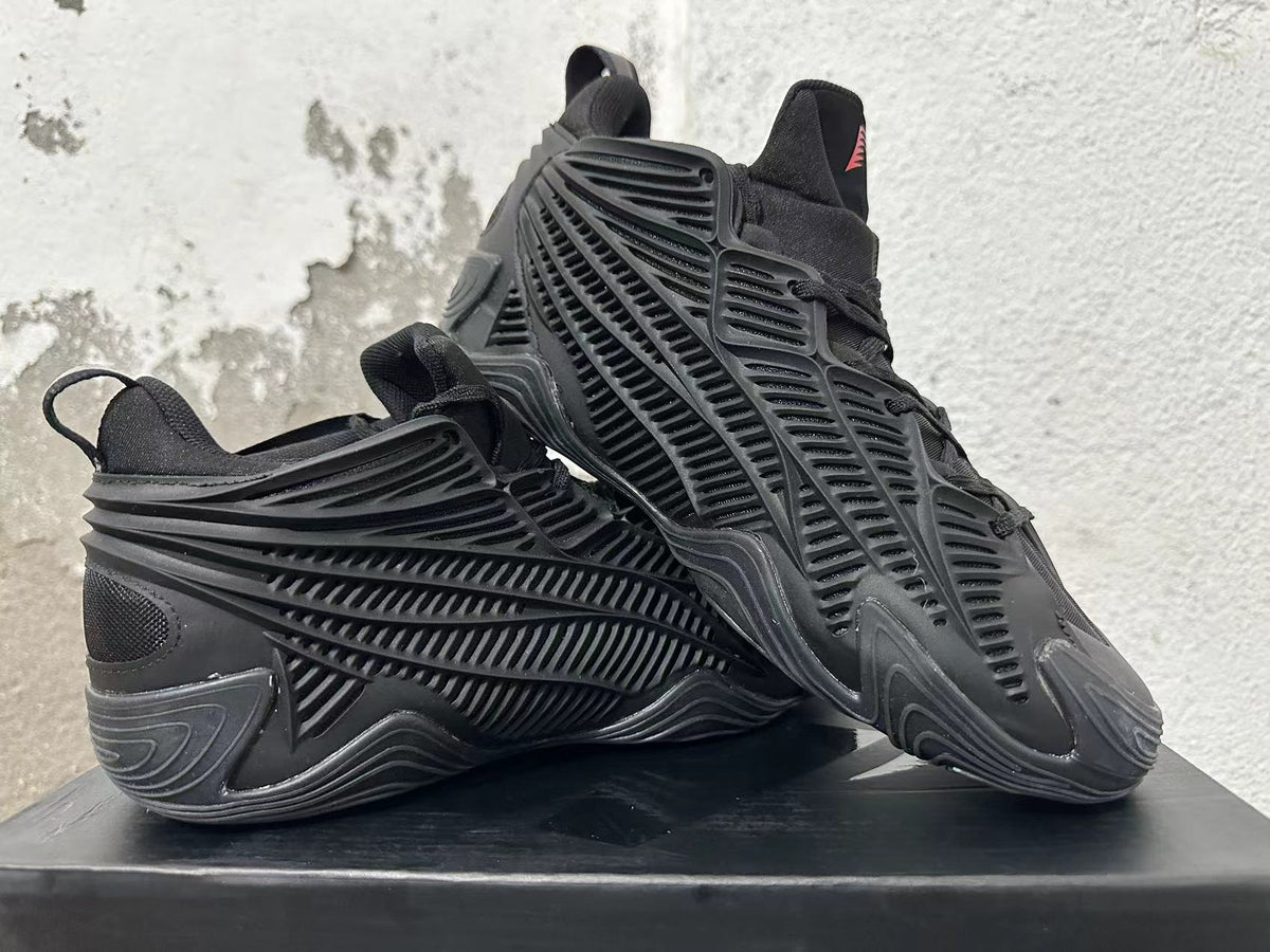 Adidas Black Trainers with Sculpted Side Panels - product image from the listing.