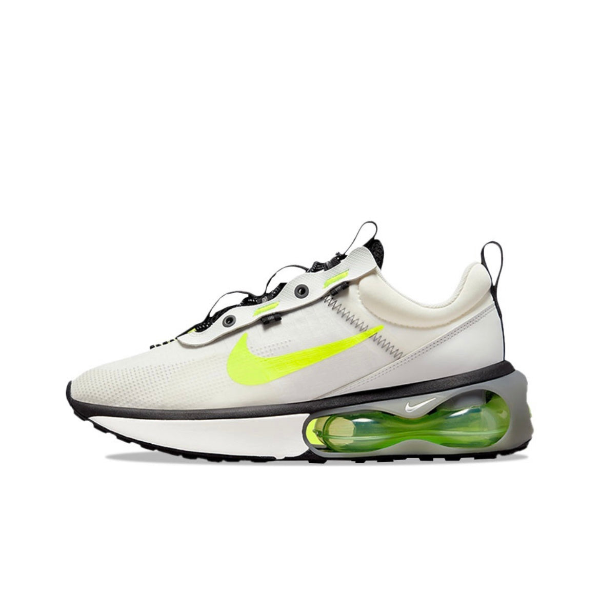 Sneakers, Sail and Volt Green, - Nike Air Max 2021 DH5134-100 - product image from the listing.
