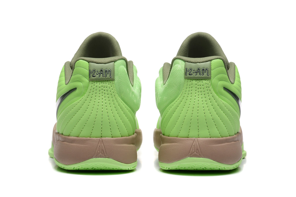 Nike Ja 2 Basketball Shoes in Green and Olive - product image from the listing.