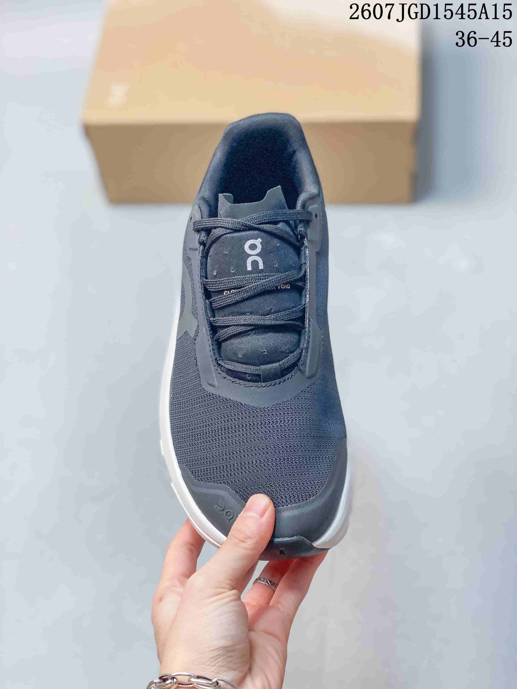 On CloudTilt Sneakers in Dark Gray White 2607JGD1545A15 - product image from the listing.