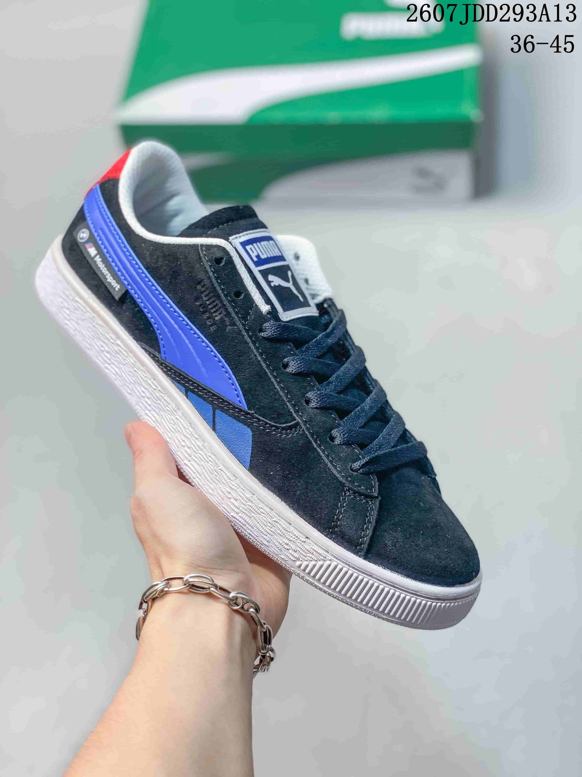 PUMA BMW M Motorsport Suede XL Trainers - product image from the listing.