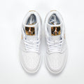 Nike Air Force 1 Low in White Metallic Gold CZ4776-100 - product image from the listing.