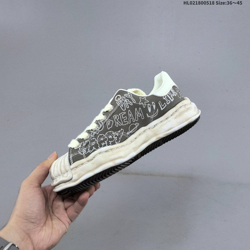 Maison Mihara Yasuhiro Blakey Low-Cut Sneakers, Graphic Print - product image from the listing.