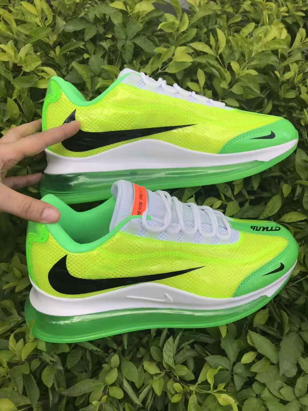Nike Air Max 720 Heron Preston Sneakers Neon in Green - product image from the listing.