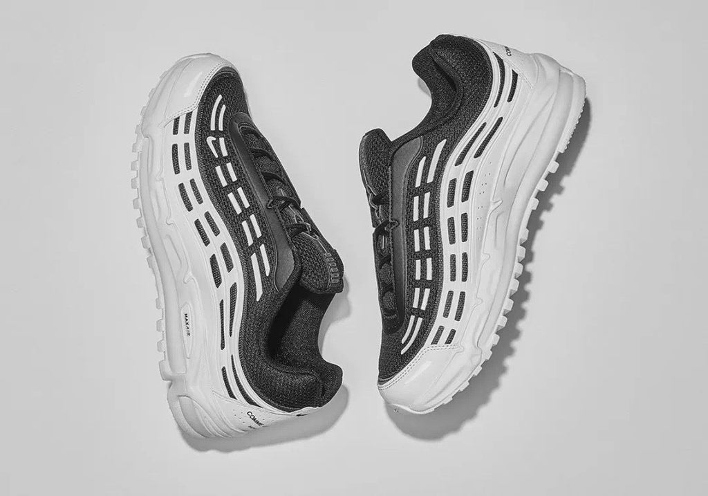Nike Air Max TL 2.5 CDG Homme Plus in Black White HJ6539-101 - product image from the listing.