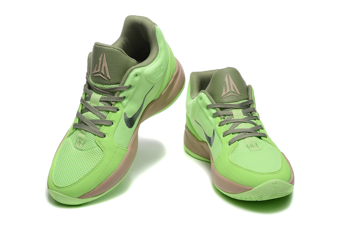 Nike Ja 2 Basketball Shoes in Green and Olive - product image from the listing.