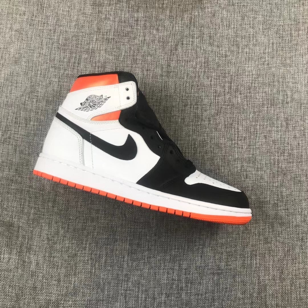 Jordan 1 Retro High OG Electro Sneakers in Orange - product image from the listing.