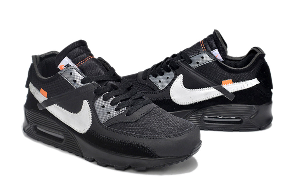 Nike Air Max 90 Sneakers in Off-White Black White - product image from the listing.