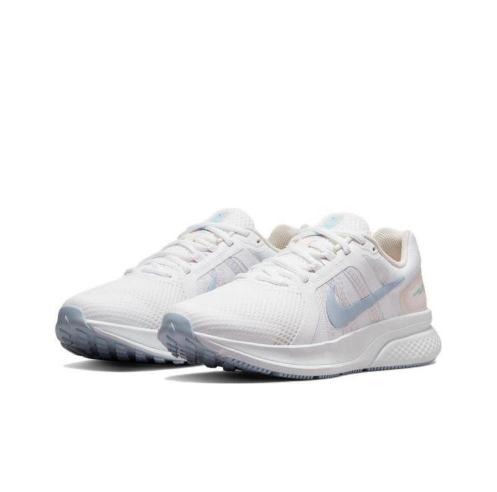 Nike Run Swift 2 Shoes for Running, White and Blue, CU3528-104 - product image from the listing.