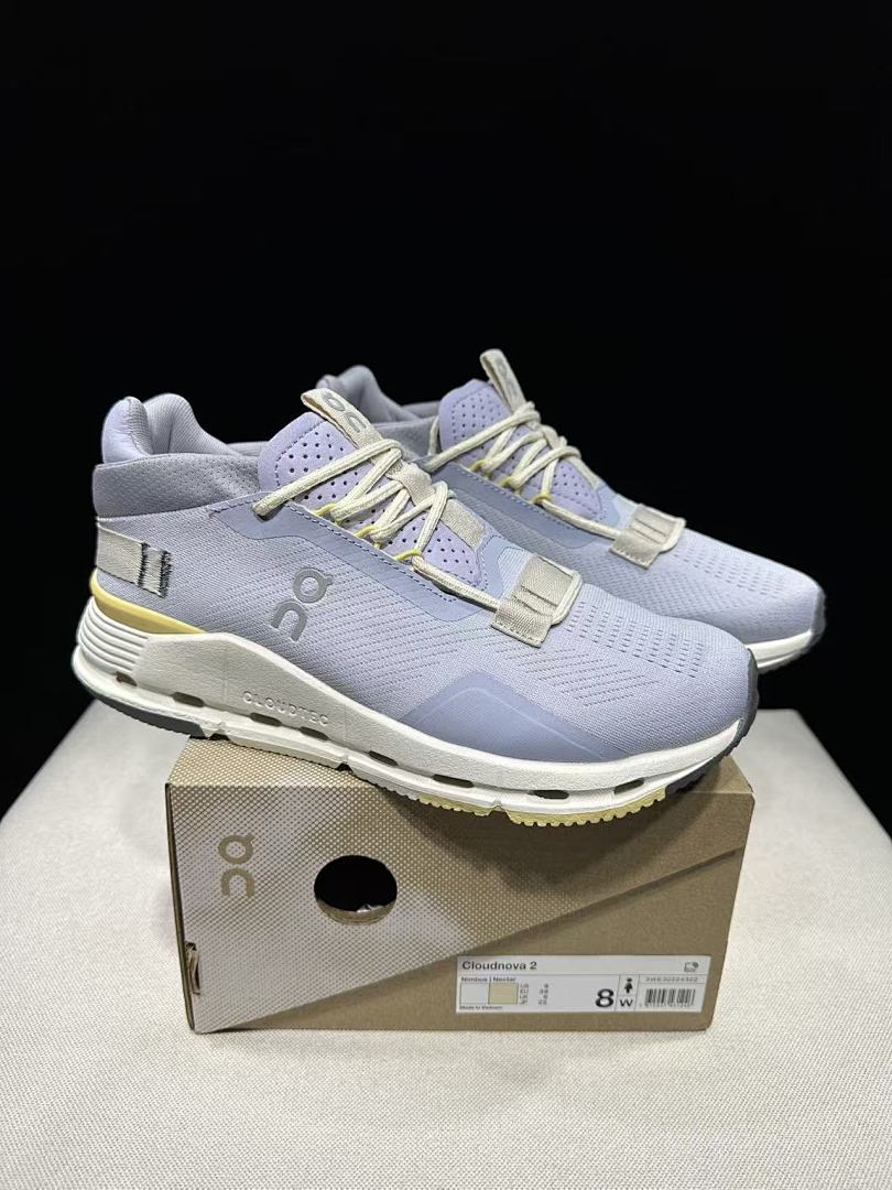Purple and Blue On Cloudnova 2 Sneakers - product image from the listing.