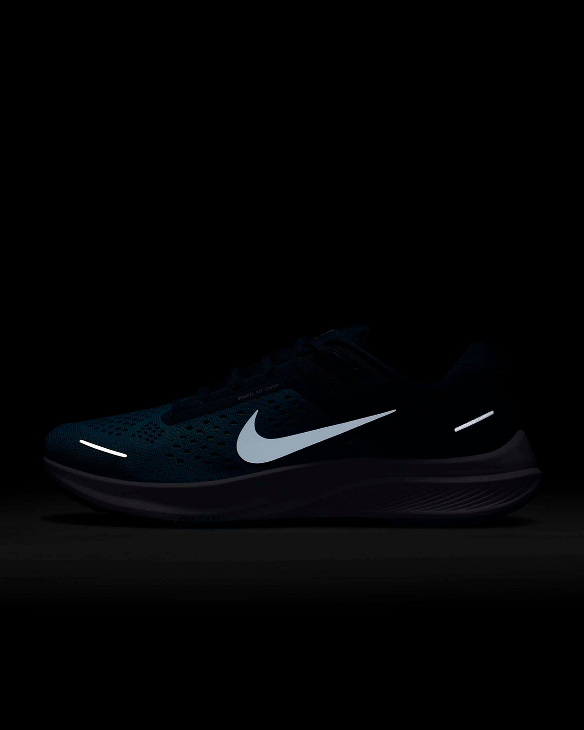 Nike Air Zoom Structure 23 Running Shoes in Blue CZ6720-401 - product image from the listing.