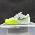 Nike Basketball Shoes in Yellow, in Green and Gray - product image from the listing.