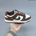 Brown and White Nike Dunk SB Low Sneakers - product image from the listing.