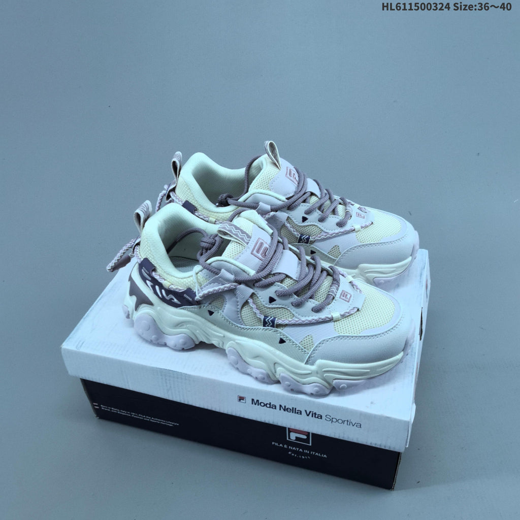 FILA FLUID 5 Cat Paw Low-Cut Sneakers F62M532194FBK - product image from the listing.
