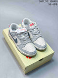 SB Dunk Low Gray Multi-Color Custom Style 2607JVD1158A18 by Nike - product image from the listing.