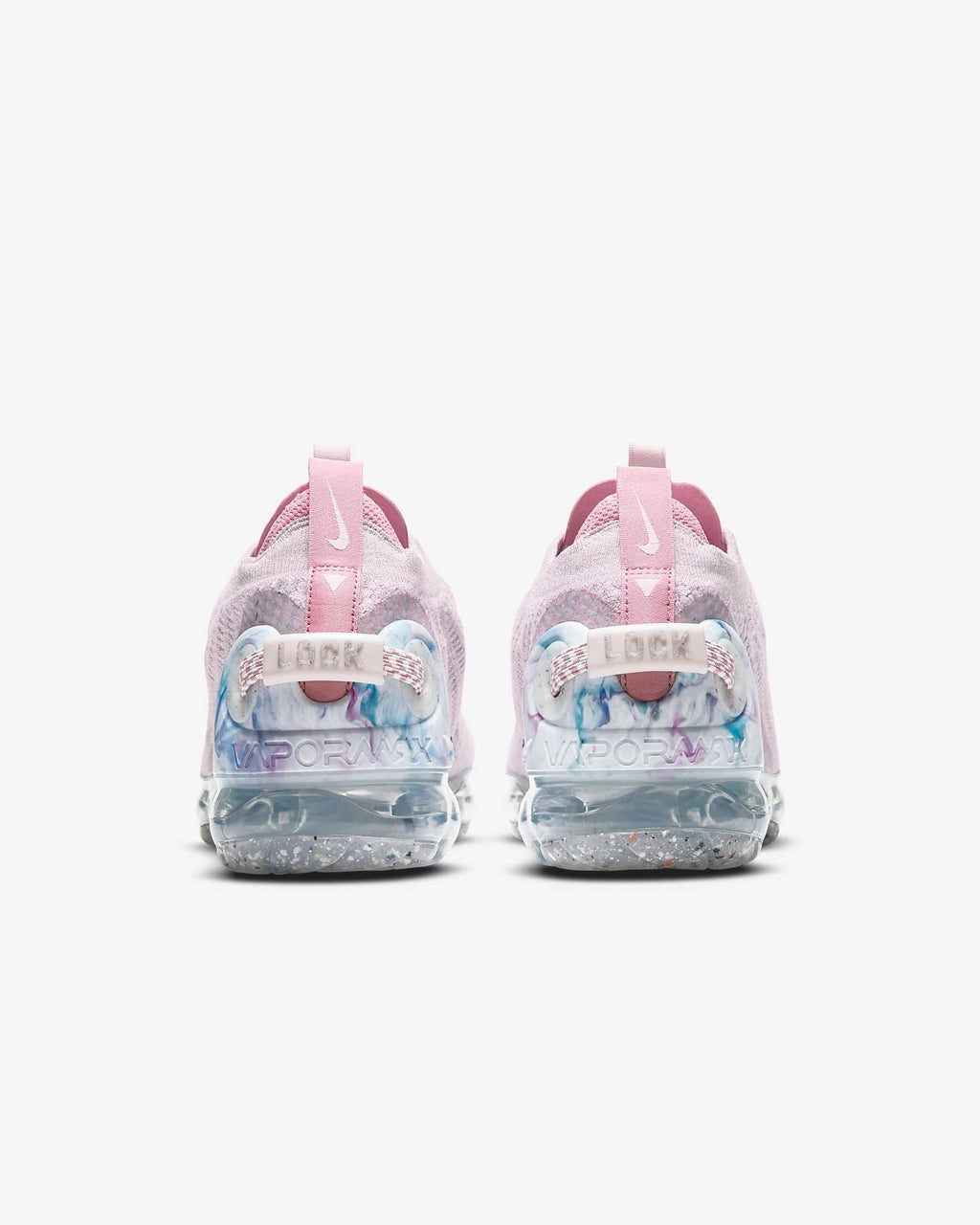 Nike Air VaporMax 2020 Flyknit Sneakers in Pink Multicolor CT1933-500 - product image from the listing.