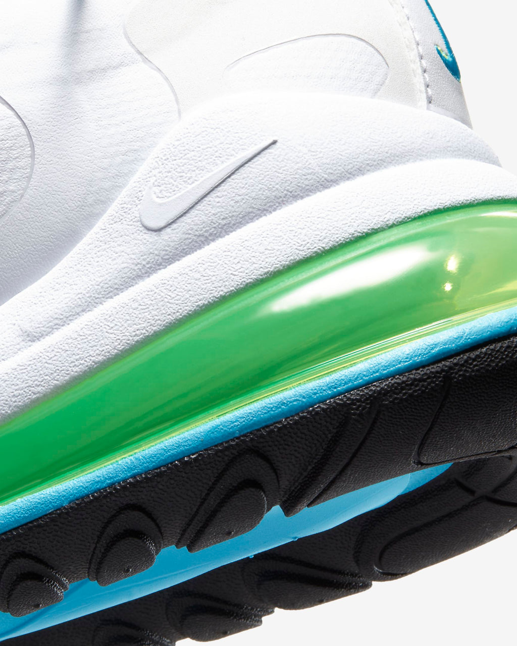 Nike Air Max 270 React Sneakers in White CK6457-100 - product image from the listing.